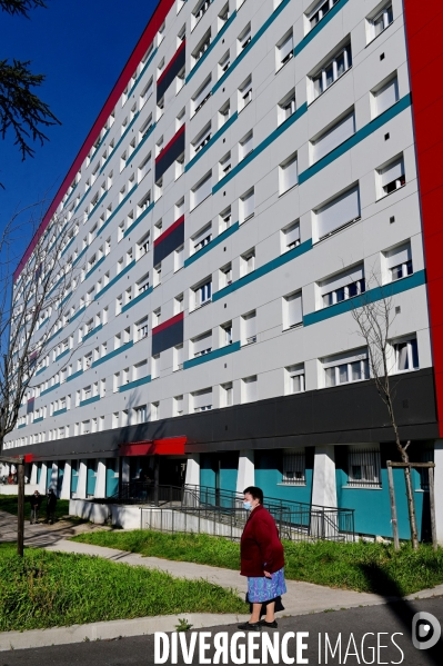 La copropriété en renovation Stamu 2 à Clichy sous Bois