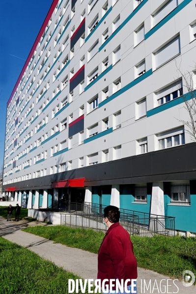 La copropriété en renovation Stamu 2 à Clichy sous Bois