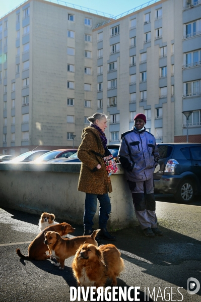 La cité la boissiere à Montreuil