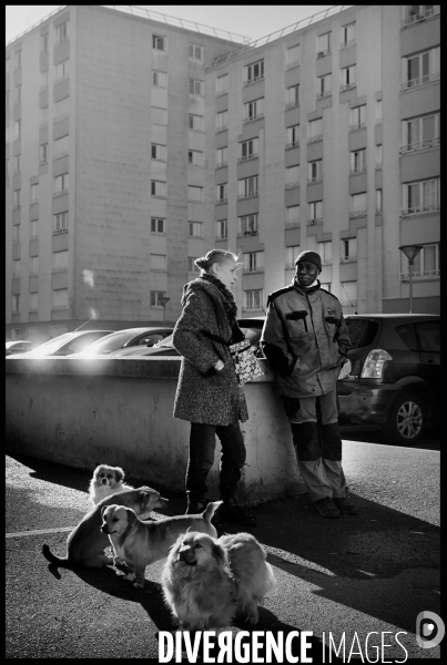 La cité la boissiere à Montreuil