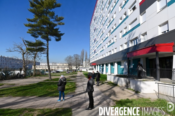 La copropriété en renovation Stamu 2 à Clichy sous Bois