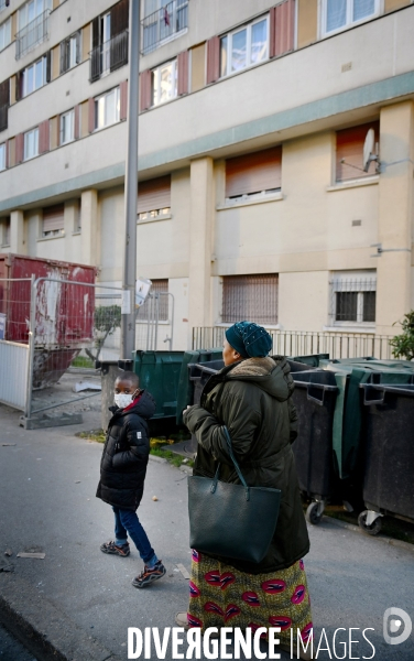 La cité du Chêne Pointu à Clichy sous Bois