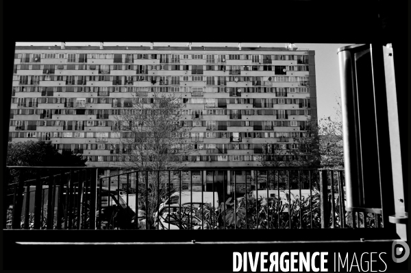 La cité du Chêne Pointu à Clichy sous Bois