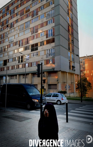 La cité du Chêne Pointu à Clichy sous Bois