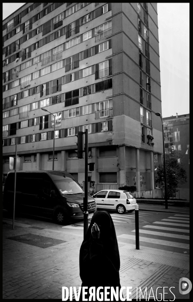 La cité du Chêne Pointu à Clichy sous Bois