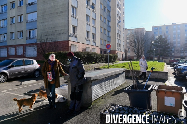 La cité la boissiere à Montreuil