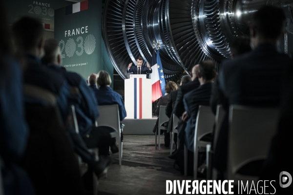 Déplacement d Emmanuel Macron, stratégie énergétique.