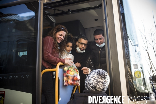 Convoi de la liberte en route vers paris.