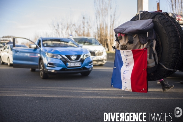 Convoi de la liberte en route vers paris.