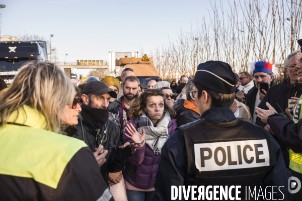 Convoi de la liberte en route vers paris.