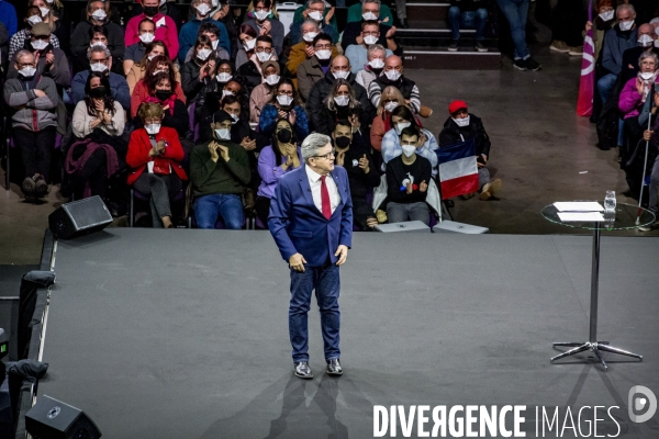 Meeting de Jean-Luc Melenchon à Montpellier