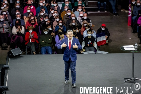 Meeting de Jean-Luc Melenchon à Montpellier