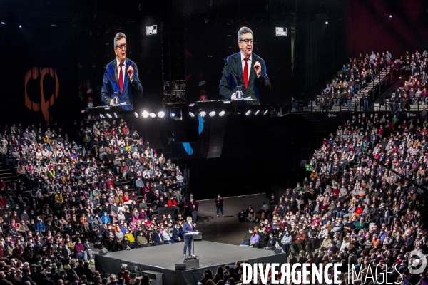 Meeting de Jean-Luc Melenchon à Montpellier