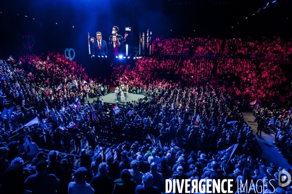 Meeting de Jean-Luc Melenchon à Montpellier