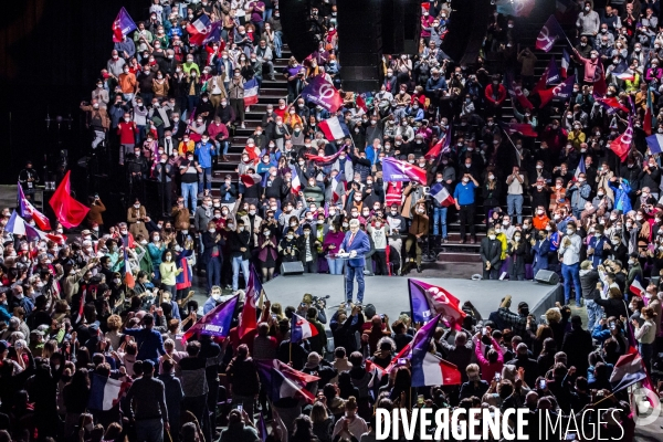 Meeting de Jean-Luc Melenchon à Montpellier