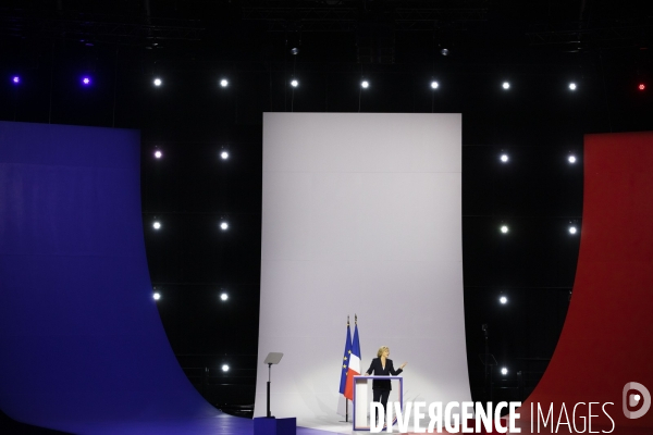 Premier grand meeting de campagne de Valérie PECRESSE au Zenith de Paris