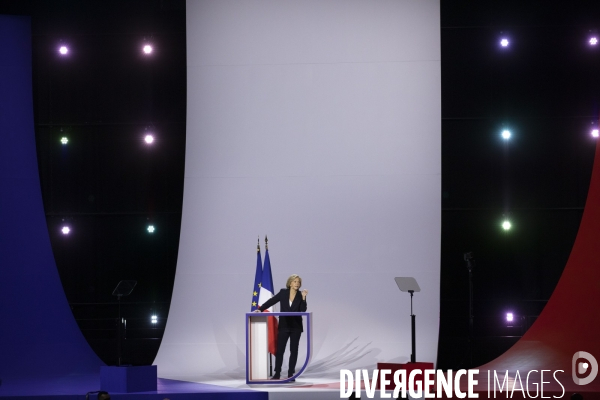 Premier grand meeting de campagne de Valérie PECRESSE au Zenith de Paris