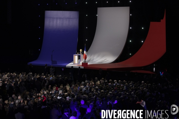 Premier grand meeting de campagne de Valérie PECRESSE au Zenith de Paris