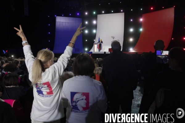 Premier grand meeting de campagne de Valérie PECRESSE au Zenith de Paris