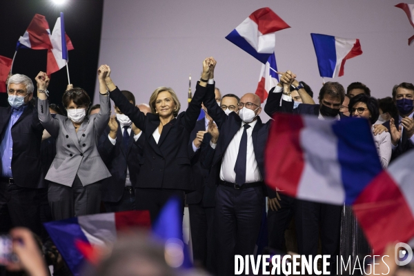 Premier grand meeting de campagne de Valérie PECRESSE au Zenith de Paris