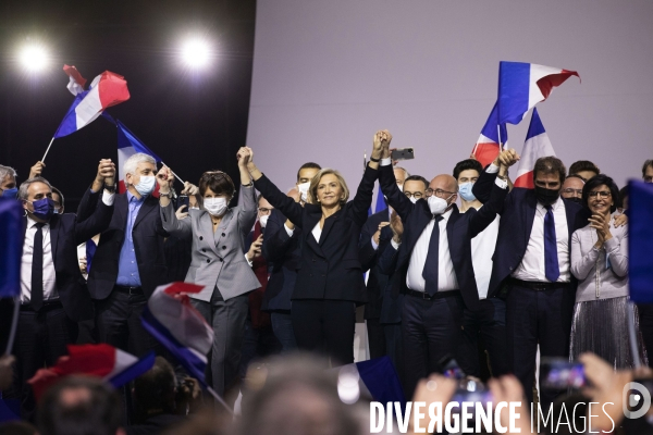 Premier grand meeting de campagne de Valérie PECRESSE au Zenith de Paris