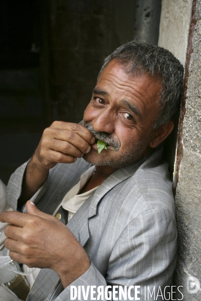 Le khat au yemen