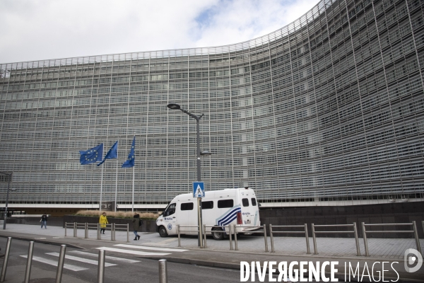 Convoi de la liberté Bruxelles - Institutions européennes