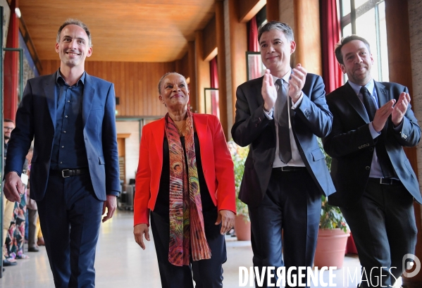 Raphael Glucksmann Christiane Taubira Olivier Faure Guillaume Lacroix