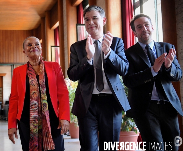 Christiane Taubira Olivier Faure Guillaume Lacroix