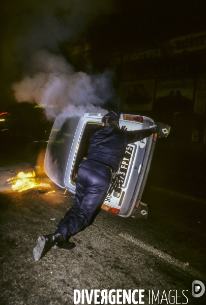 Années 80: Manifestations contre la loi Devaquet