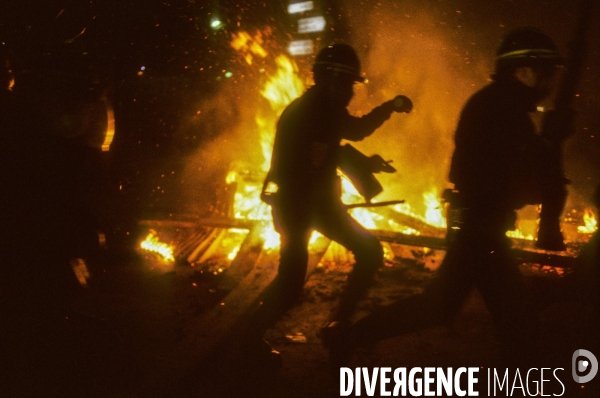 Années 80: Manifestations contre la loi Devaquet