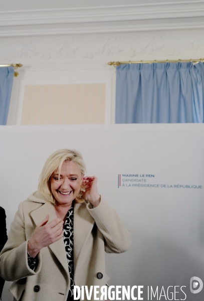 Election Presidentielle 2022 / Marine Le Pen