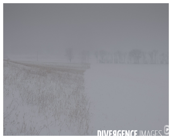 Le long de la Transbassealpine Digne-Nice (jour blanc)