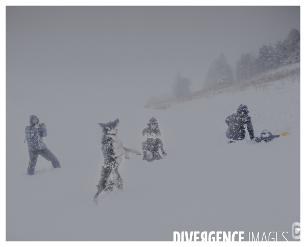 Le long de la Transbassealpine Digne-Nice (jour blanc)