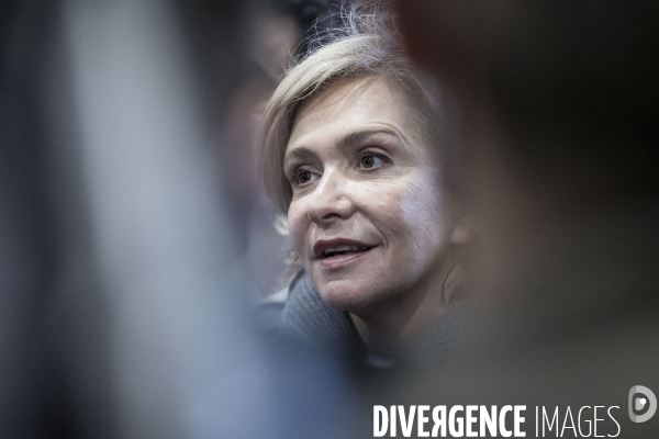 Déplacement de Valérie Pécresse en Vendée.