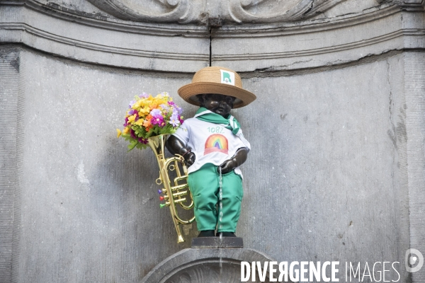 Manneken-Pis, folklore et belgitude