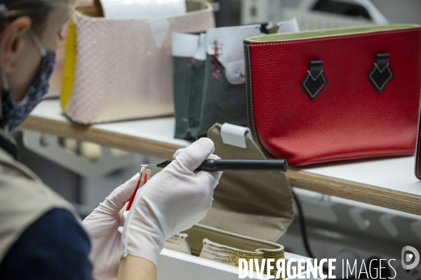 Les nouveaux ateliers de fabrication de maroquinerie de luxe LVMH.