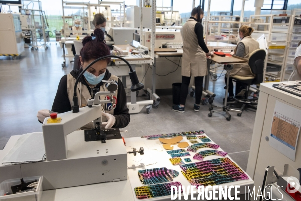 Les nouveaux ateliers de fabrication de maroquinerie de luxe LVMH.