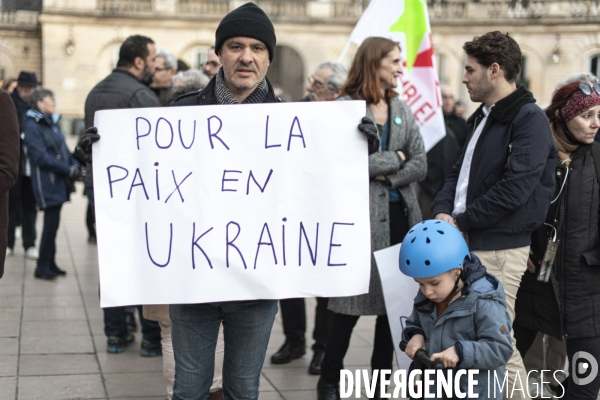 Rassemblement Ukraine à Dijon