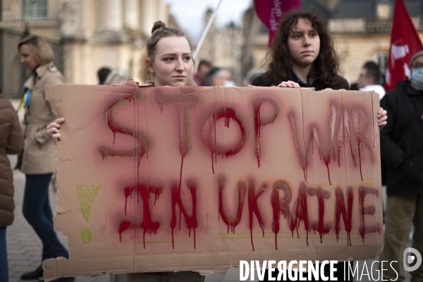 Rassemblement Ukraine à Dijon