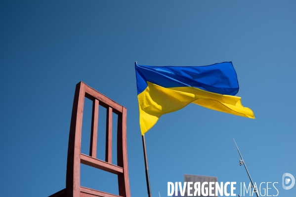 Place des Nations - Manifestation pour la Paix en Ukraine