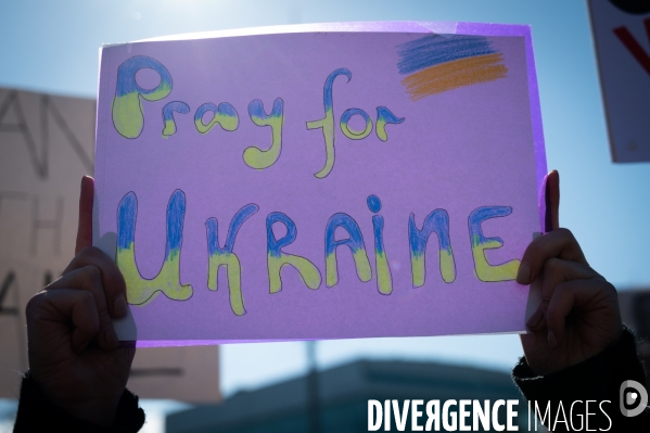 Place des Nations - Manifestation pour la Paix en Ukraine