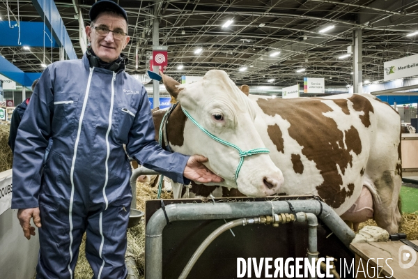 Salon de l Agriculture - Arrivee des Grands Animaux