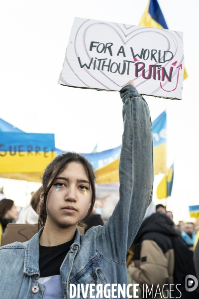 Rassemblement soutien Ukraine