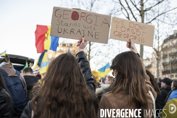 Rassemblement soutien Ukraine