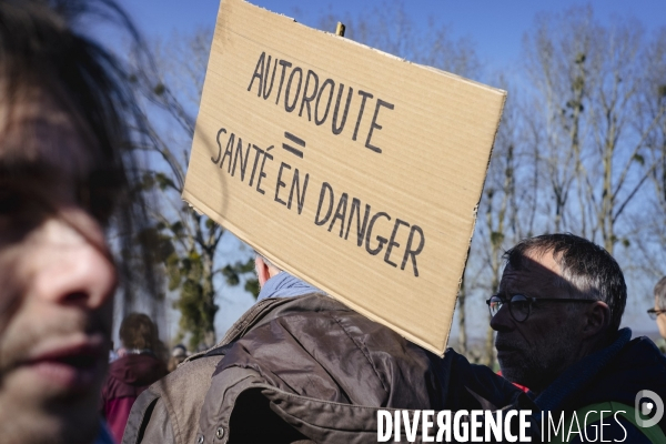Non à l autoroute A133/A134