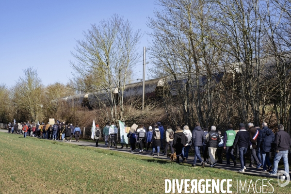 Non à l autoroute A133/A134