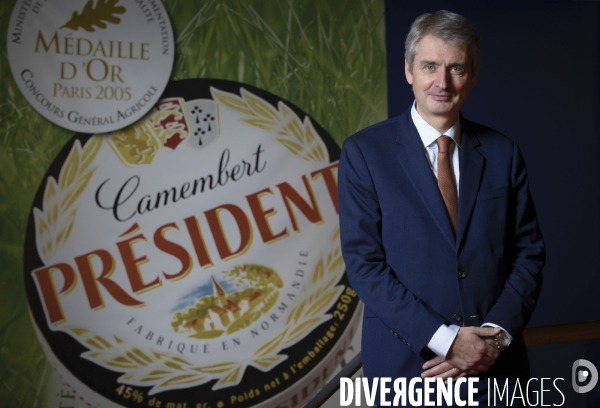 Emmanuel BESNIER,  président du conseil de surveillance du groupe laitier et fromager Lactalis