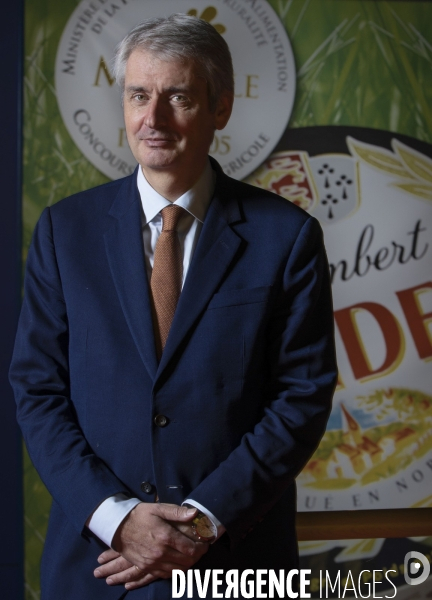 Emmanuel BESNIER,  président du conseil de surveillance du groupe laitier et fromager Lactalis