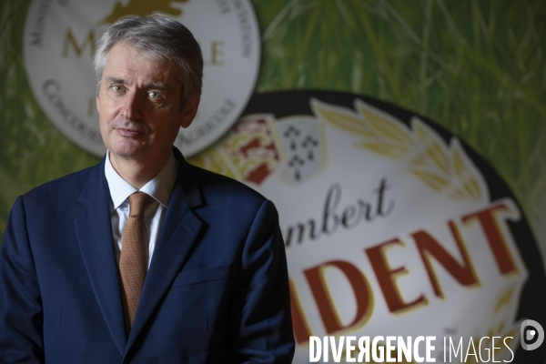 Emmanuel BESNIER,  président du conseil de surveillance du groupe laitier et fromager Lactalis